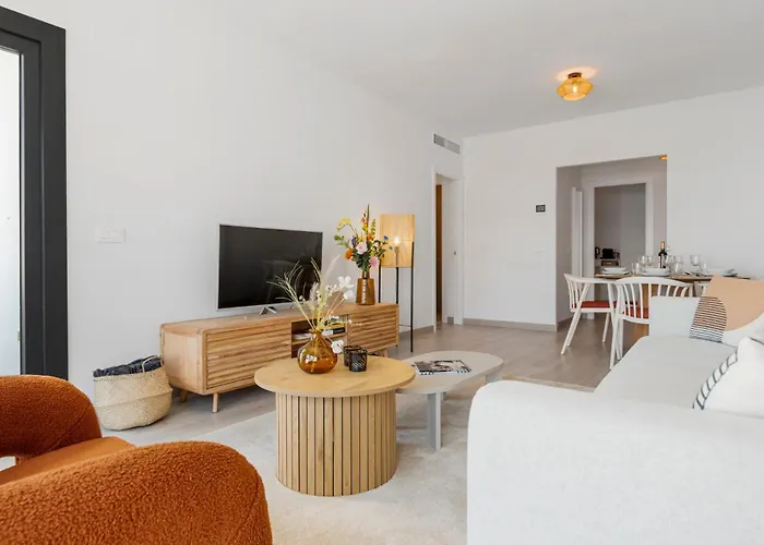 شقة Luxury With Sunny Roof Terrace - Sonrisa